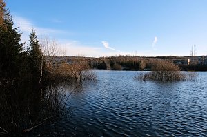 Peter Blei unterwegs an der Hasselvorsperre