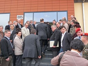 Einweihung neues Wirtschaftsgeb&auml;ude
