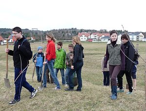 Baumpflanzung Bad Frankenhausen