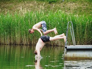 Das Naturschwimmbad in Heldrungen kann wieder genutzt werden