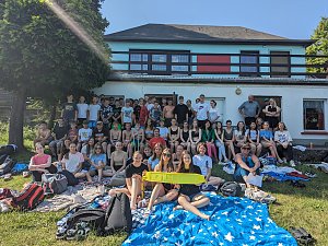 Projektwoche Lebensretter der Regelschule am Franzberg, im Bergbad Sonnenblick