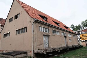 Peter Blei unterwegs im Kloster Göllingen