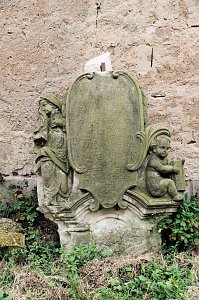Peter Blei unterwegs im Kloster Göllingen