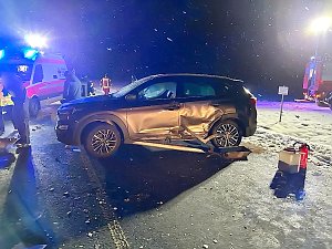 Unfall auf der B4
