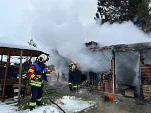 Garagenbrand in Thalebra