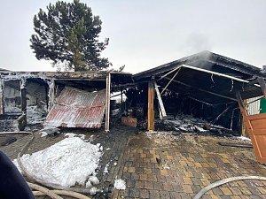 Garagenbrand in Thalebra