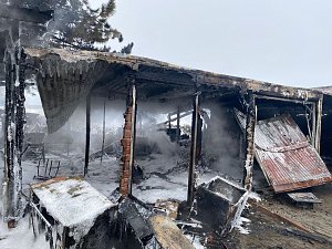 Garagenbrand in Thalebra