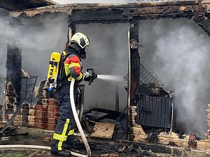 Garagenbrand in Thalebra