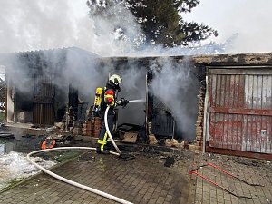 Garagenbrand in Thalebra