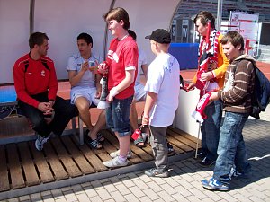 Rot-Weiß bei Rot-Weiß