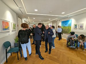Sonderausstellung Bunt ist unsere Lieblingsfarbe" im Rathaus der Stadt Sondershausen