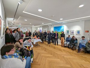 Sonderausstellung Bunt ist unsere Lieblingsfarbe" im Rathaus der Stadt Sondershausen