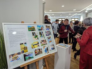 Sonderausstellung Bunt ist unsere Lieblingsfarbe" im Rathaus der Stadt Sondershausen