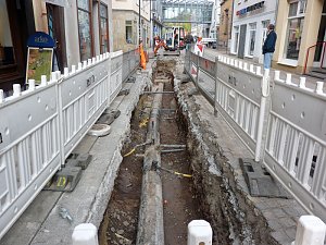 Bauarbeiten Hauptstraße