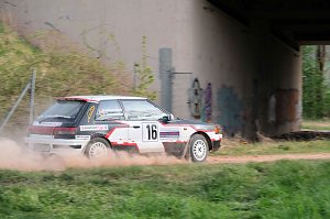 Roland Rallye gestern vor den Toren Nordhausens