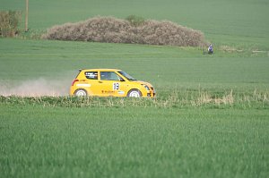 Roland Rallye gestern vor den Toren Nordhausens