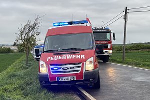 Schwerer Unfall am Montagmorgen auf der Ortsverbindung zwischen Rockstedt und Bellstedt im Kyffh&auml;userkreis