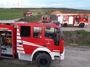 Einsatz zwischen Heldrungen und Bretleben