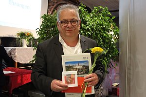 26. Kyffh&auml;user Sportgala im Burghof auf dem Kyffh&auml;user. Gewinner des Ehrenamtspreises