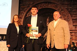 26. Kyffh&auml;user Sportgala im Burghof auf dem Kyffh&auml;user. Gewinner des Ehrenamtspreises