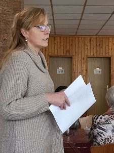 Wildkr&auml;uterseminar mit Bianca Heger bei der WB 4 der VS in Sondershausen 