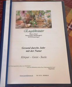 Wildkr&auml;uterseminar mit Bianca Heger bei der WB 4 der VS in Sondershausen 