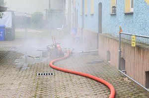 Kellerbrand in Sondershausen