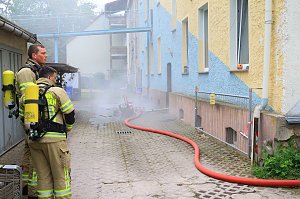 Kellerbrand in Sondershausen