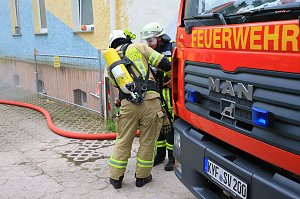 Kellerbrand in Sondershausen
