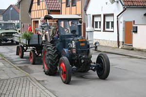 Treckerparade in Uftrungen