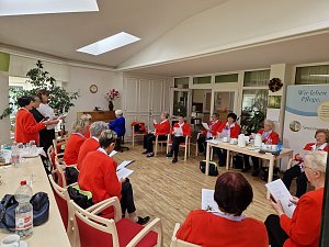 Frankenh&auml;user Frauenchor besuchte das Ilfelder Seniorenwerk Sonnenhof 