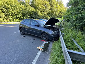 Unfall mit hohem Sachschaden Ebeleben in Richtung Sondershausen