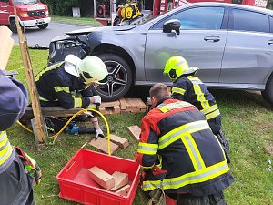 Verkehrsunfall in Heldrungen
