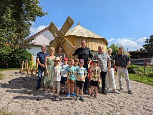 M&uuml;hlenspielplatz in Immenrode er&ouml;ffnet