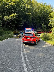 Unfall auf den Kyffhäuser-Serpentinen