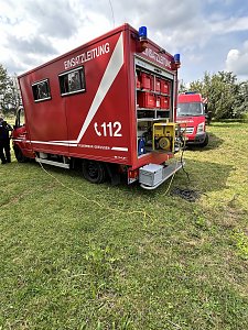 Feuerwehr-Drohnen-Einsatz im Kyffh&auml;userland bei einer &Uuml;bung