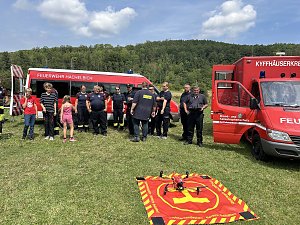 Feuerwehr-Drohnen-Einsatz im Kyffh&auml;userland bei einer &Uuml;bung