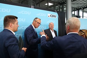 Wahlkampfauftakt mit Friedrich Merz
