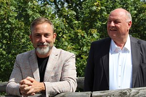 B&uuml;rgermeister von Bad Langensalza Matthias Reinz, Helmut Peter (Autohaus Peter Gruppe)