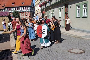 Er&ouml;ffnung 30. Mittelalterstadtfest Bad Langensalza