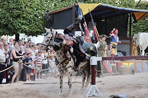Hochprofessionelle Reitershow mit "Wenzel Ritterspiele"