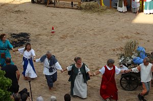 Zwei Tage lang feierten die Langensalzaer mit ihren G&auml;sten aus nah und fern ihr 30. Mittelalterstadtfest