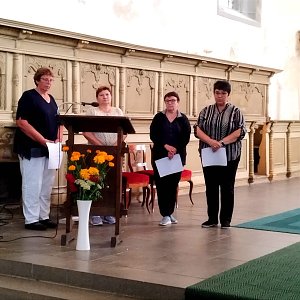 Gedenkgottesdienst der Sp&auml;taussiedler in der Trinitatiskirche in Sondershausen