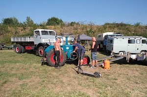 Motoren- und Maschinenschau zu Dreschfest in Sundhausen