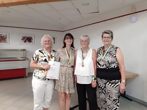 Die Bosselmannschaften der BRSG Kyffh&auml;user haben erfolgreich an den Deutschen Meisterschaften teilgenommen