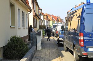 Hausdurchsuchung in der Fichtestra&szlig;e in Nordhausen