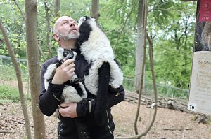 Besuch im Affenpark in Strau&szlig;berg (Th&uuml;ringen)