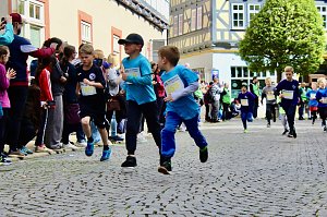 2. Lauf beim Drei T&uuml;rme Lauf in Bad Langensalza