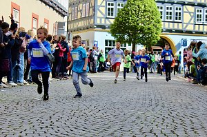2. Lauf beim Drei T&uuml;rme Lauf in Bad Langensalza