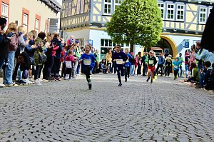 2. Lauf beim Drei T&uuml;rme Lauf in Bad Langensalza